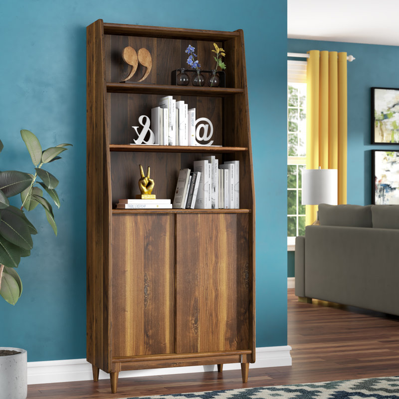 Mercury Row® Posner 70.39'' H x 29.92'' W Standard Bookcase & Reviews
